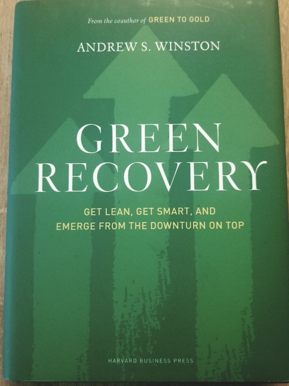 'Green Recovery' Hardcover book